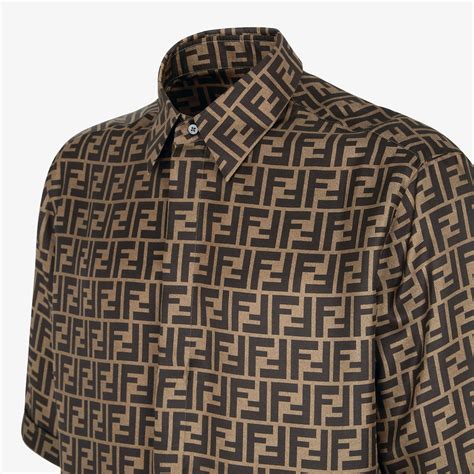 fendi zucca monogram shirt|fendi online shopping.